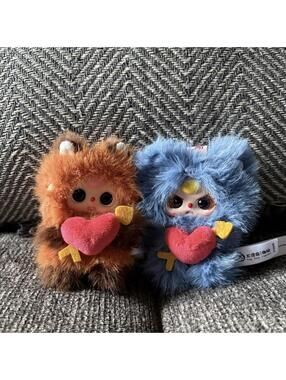 baby three cupid plush pendant bundle